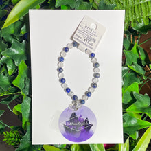 Load image into Gallery viewer, Sodalite + Quartz Natural Crystal Wristlet
