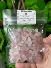 Load image into Gallery viewer, CRYSTAL CHIPS - COMMON RANGE in various natural minerals - 100 gram bag - Buy Any 3 get 1 FREE
